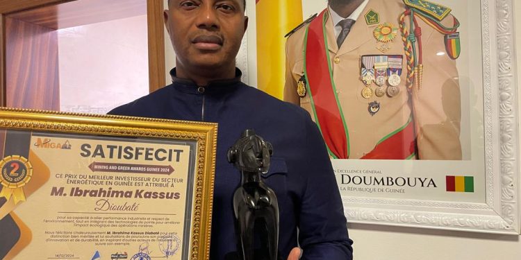 MIGA: Ibrahima Kassus Dioubaté : Meilleur investisseur guinéen dans l’énergie (2014-2024)