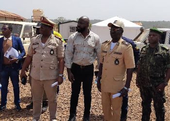 Boké/Mines : Le gouverneur Mamadou Camara satisfait de la reprise des activités d’AMR