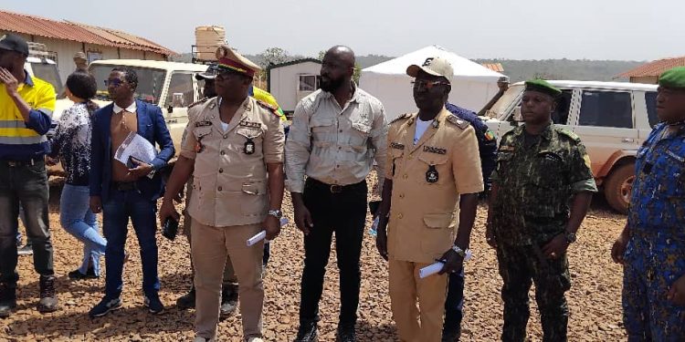 Boké/Mines : Le gouverneur Mamadou Camara satisfait de la reprise des activités d’AMR