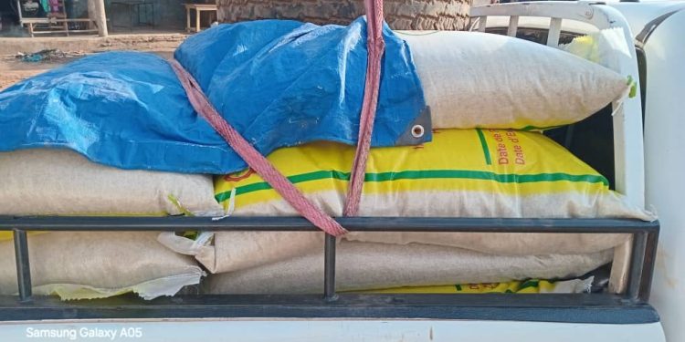 Don de denrées ⁵ à Friguiagbé : Fako Bauxite Guinée au service des communautés