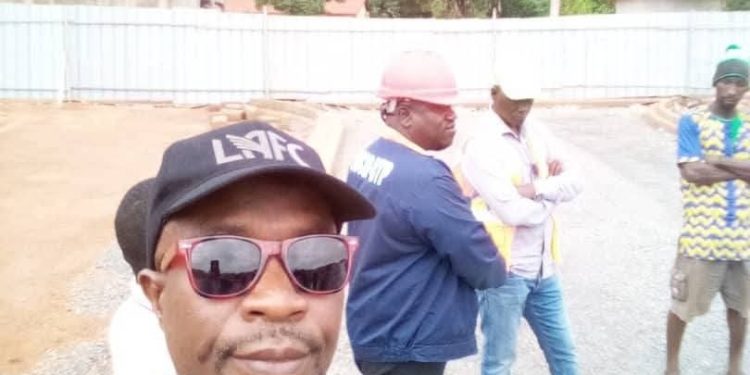 Kolaboui : lancement des travaux de pavage du lot 6 dans la cité minière