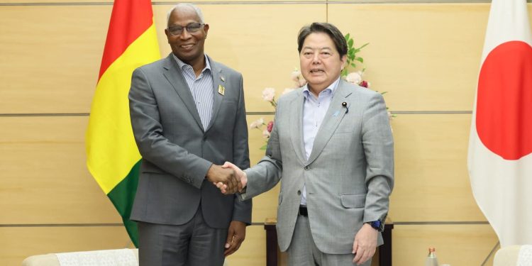 Rencontre bilatérale entre la Guinée et le Japon à l’occasion de l’Expo 2025 Osaka-Kansai