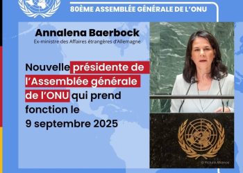 Annalena Baerbock à la tête de la 80ᵉ Assemblée générale de l’ONU : un tournant pour le multilatéralisme