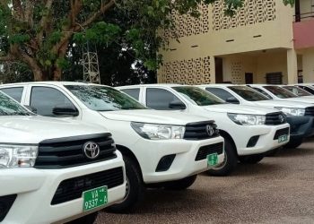 Kindia : Le Président Mamadi Doumbouya offre des véhicules de commandement aux dix sous-préfectures