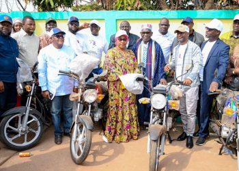 Campagne GMD à Labé : Ahmed Kanté renforce le directoire préfectoral avec un important appui logistique et financier