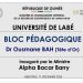 Immortalisation de feu Ousmane Bah « Tête d’Or » à l’Université de Labé : un hommage mérité à un bâtisseur du savoir