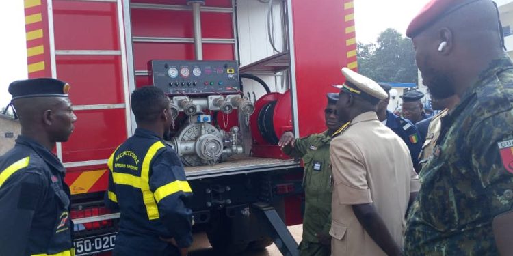 Kindia : la Protection civile réceptionne des équipements neufs pour renforcer ses capacités d’intervention