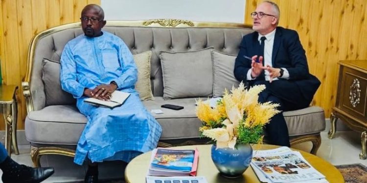 Coopération Guinée–France : le MUHAT échange avec l’ambassadeur Luc Briard et l’AFD sur les projets urbains