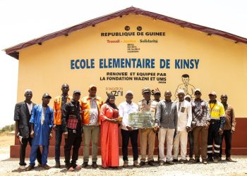 élimélé : UMS Africa Group et la Fondation Wazni rénovent et équipent une école à Kinsy