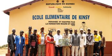 élimélé : UMS Africa Group et la Fondation Wazni rénovent et équipent une école à Kinsy