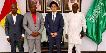 Coopération bilatérale : l’Ambassadeur d’Arabie Saoudite reçoit le Directeur général de la Société Nationale des Pétroles de Guinée