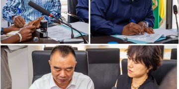 Mohamed Lamine Sy Savané et Mourana Soumah lancent un projet majeur pour les sièges de l’ANSUTEN et de l’ANSSI