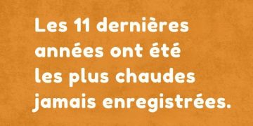 Climat : les onze dernières années, les plus chaudes jamais enregistrées, alertent les experts