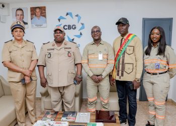 Boké : la CBG et les nouvelles autorités communales de Kamsar renforcent leur partenariat pour le développement local