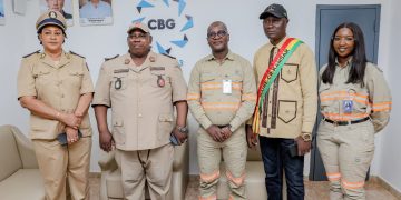 Boké : la CBG et les nouvelles autorités communales de Kamsar renforcent leur partenariat pour le développement local