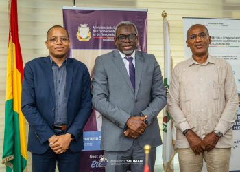 Le ministre Mourana Soumah échange avec le Directeur général de Canal+ Guinée sur le renforcement du partenariat audiovisuel